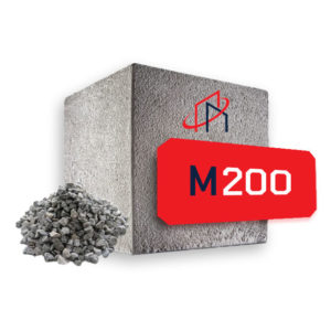 Товарный бетон М200 (гравий)
